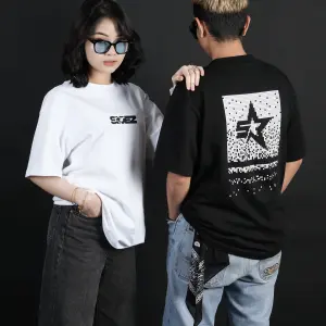 PIXEL OVERSIZED SHIRT ( WHITE )